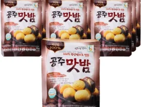 홈쇼핑에서 5분만에 품절된 국산밤으로 만든 꿀맛 공주맛밤 50g  30봉 추천상품