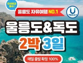 미리주문필수!! 울릉도 2박 3일 패키지 추천 순위 Top8